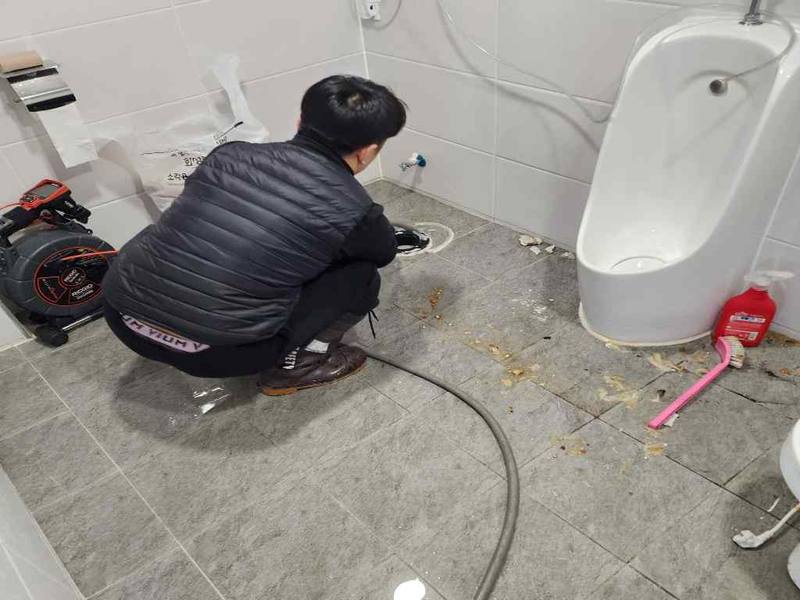 노원구 소변기·상가 배관 작업사례 4